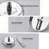 BESy Retractable Clothesline SUS304 Stainless Steel Clothes Dryer with Adjustable Rope String Hotel Style Heavy Duty, Drill Free or Screw Wall Mou...
