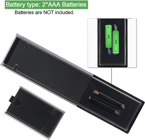 Remote Control Fit for Most Element Smart TV ELSW3917BF E4SFT5017 E4STA5017 ELSJ5017 WE50UB4417...