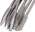 Wood Files and Rasps 8 PCS 5.5 X 200mm Double Ended Riffler Wood Rasp File Set Riffler File Set Woodworking Carving Rasping Coarse Rasps and Files...