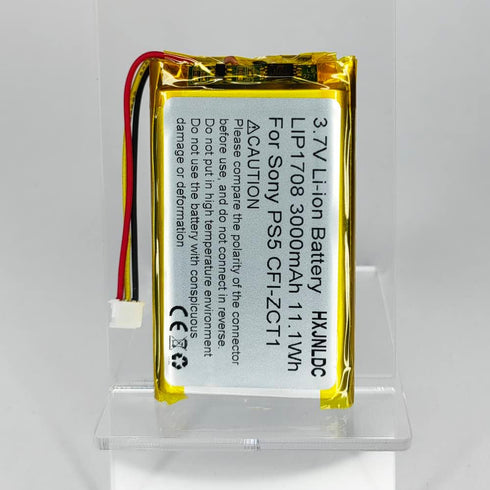 DC 3.7V 3000mAh LIP1708 Rechargeable lithium-ion battery for Sony Playstation 5 Dualsense PS5 Wireless Controller CFI-ZCT1 W B U Replace Battery P...