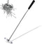 Rechabite Telescoping Magnetic Sweeper Pickup Tool, Screws Parts Finder with 35LB Pull Capacity, Retractable 8.6" to 33" with Strong Magnet, Pick ...