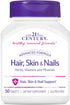 21st Century Hair, Skin and Nails Advanced Formula Caplets, 50 Count...