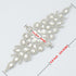ShiDianYi Elegant Sash/Wedding Applique - Rhinestones Hot Fix or Sew On Belt Sash for Dress...
