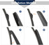 X AUTOHAUX Rear Windshield Wiper Blade Arm Set for Audi A4 Avant 2010-2016 - 400mm 16inch...