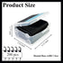 Black Floss Stick, Black Travel Case Floss, 200 Odorless Floss Floss, Toothpick Floss for Oral Cleaning, Oral Care Floss for Adults and Children (...
