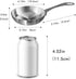 Macevia Mini Sauce Pan,18/8 Stainless Steel Butter Warmer Mini Pan Cooking Sauce Cup with Handle For All Stoves Multipurpose Use for Home Kitchen ...