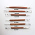 S & E TEACHER'S EDITION 6 Pcs Pottery & Clay Sculpting Tools, Double-Sided, Smooth Wooden Handles....