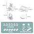 Inaya Magnetic Cabinet Locks for Baby Proofing, 6 Locks & 1 Key, Child Proof Magnet Locks for Cabinets & Drawers with Invisible Design, 3M Adhesiv...