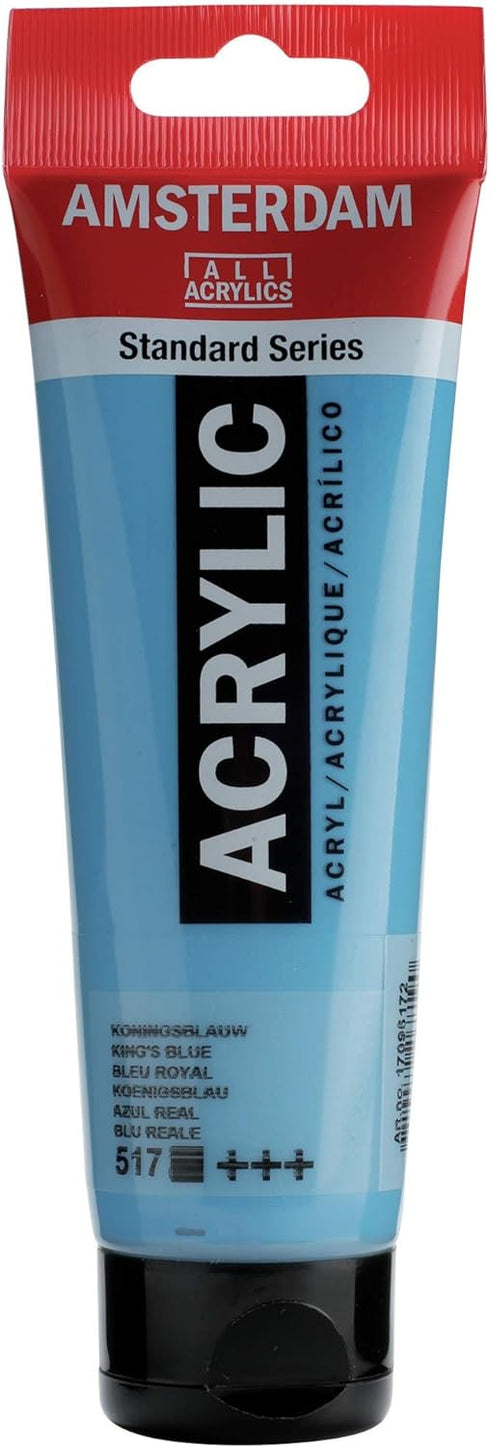 Amsterdam Standard Acrylics - Kings Blue - 120ml Tube...