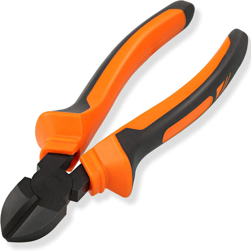 BOENFU Wire Cutters Electrical Heavy Duty CRV Steel, Comfort Grip Diagonal Cutting Pliers for Crafting, Floral Wire, Chicken Wire, Artificial Flow...