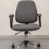 Computer Office Chair Cover - Protective & Stretchable Universal Chair Covers Stretch Rotating Chair Slipcover (Dark Grey)...