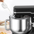 Subtle Silver Coated for Splash Guard lid Mixing Bowl Kitchen Machine Chef Multifunction Kitchen Machine for Acekool...