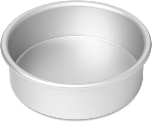 LAST CONFECTION 6" x 2" Aluminum Round Cake Pan - Professional Bakeware...