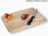 Wooden Cutting/Chopping/Serving Board, Platter for Vegetables, Cheese and Charcuterie | Mango Wood | 11 * 8 Inches | Handcrafted in India...