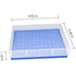 96 Positions PCR Tube Rack for 0.2ml microcentrifuge Tubes(Blue)...