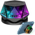 EGKimBa Magnetic Diamond Bluetooth Speaker, Small Wireless Speaker with Multi RGB Color Light Show, Portable Phone Stand for iPhone, Android, TWS ...