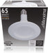 Maxxima Dimmable BR30 LED Bulb, Built-in Trim, 65 Watt Equal Downlight, 2700K Warm White 700 Lumens, 90 CRI, Energy Star...