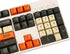 YMDK Carbon Top print 60 87 104 Keycaps Thick PBT OEM Profile Keycap for MX Mechanical Keyboard (Only Keycap) (104)...