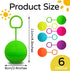 12 pcs Reusable Water Balloons Fast Refillable for Kids Outdoor Activities Pool Beach Bath Toys with Silicon Cord Ring Pull...