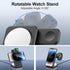 3 in 1 Magnetic Wireless Charging Station, Wireless Charger for Magsafe with PD 20W Adapter for iPhone 15 14 13 12/Pro/Pro Max/Plus/Mini, Apple Wa...
