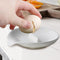 Egg Cracker & Spoon Holder, Spoon Rest for Kitchen, Ceramic Spoon Holder for Stove Top, Cooking Spoon Holder,Heat Resistant Utensil Rest for Count...