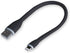 gofanco® Flexible & Durable Silicone Compatible with Apple MFi Certified Charge & sync Cable (Black) for iDevices - 9.8 inches (25cm) (Lightning25...