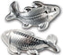 3D Aluminum alloy carp cake bakeware, fondant cake decoration bakeware, fish-shaped cake mold...