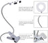 ZJchao Clip on Light, Makeup LED Lights USB Cosmetic Lamp Eyebrow Lip Beauty Salon Desktop Led Lights with Clip Reading Desk Light Book Light for ...
