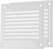 Vent Systems 4'' x 4'' Inch Pack of 2 White Air Vent Cover Metal Air Return Grill with Built in Pest Guard Screen HVAC Vent Cover for Home Improve...