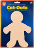 Hygloss Products - 68207 People Paper Cut Outs Culturally Diverse Family, Cardstock, 7" Mommy-24 ct, 7-Inch, Assorted 24 Count...