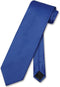 Vesuvio Napoli NeckTie Solid ROYAL BLUE Color Men's Neck Tie...