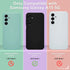 for Samsung Galaxy A15 5G Case, Silicone Phone Case with 1 Screen Protector, Soft Anti-Scratch Microfiber Lining, Full Body Shockproof Slim Cover,...