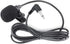 Mini lavalier Lapel Tie Clip-on 3.5mm Jack Condenser Collar Microphone compatible for Crosstour ct8500 Action Camera...