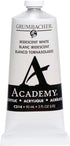 Grumbacher 90-ml Metal Tube Academy Acrylic Paint, Gloss, Iridescent White...