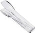 New Star Foodservice 35582 High Heat Plastic, Straight Edge Utility Tong, 6", Clear, Set of 12...
