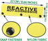JXGZSO Reactive Not Aggressive Do Not Pet Dog Leash Sleeve Reactive Dog Leash Wrap (reactive N aggressive DLS)...