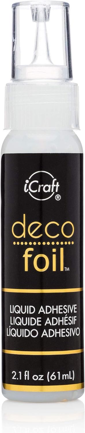 iCraft Deco Foil Liquid Adhesive, 2.1 Fl oz, 2...