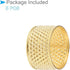 CoCud Hand Sewing Thimble Finger Protector, 17mm Dia, Metal Copper Ring Style Sewing Thimble Ring - (Applications: for Household Hand Sewing, Stit...