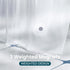 Titanker Long 72 x 78 Plastic Inside Shower Curtain Liner Frosted Waterproof PEVA Shower Curtains for Bathroom with Magnets and Rustproof Metal Gr...