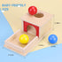 TOY Life Object Permanence Box with Tray and 3 Balls Montesorri Toys 6-12 Months Ball Drop Toy Box Wooden Baby Montessori Toys for Babies 6 to 12 ...