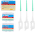 Silicone Dental Pick Interdental Brush Teeth Stick Soft Toothpick Oral Hygiene Care Tools 2 Travel Cases 1 Refill 240 Count...