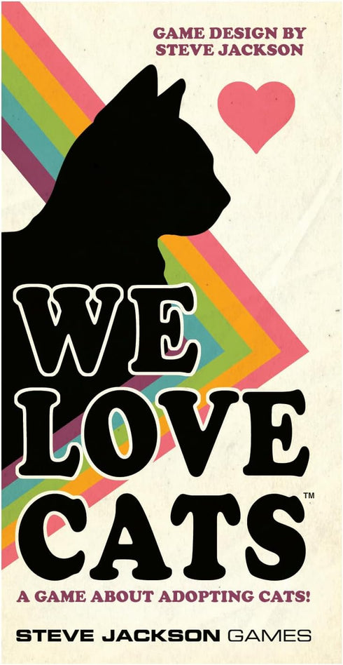 We Love Cats by SJG, Party Board Game...