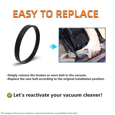 Replacement Belts for Bissell Style 7/9/10 P/N 3031120 PowerForce Helix Powerlifter Cleanview Swivel Rewind Pet Vacuum Cleaner, Replace Parts 2031...
