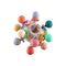 Baby Teething Toys Sensory Baby Toys chew Toys Teething Ball Rattle teethers Toys Grasping Activities Baby Toys for 0-6-12-18 Months Girls Boys Gi...
