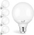 4 Pack G25 LED Globe Light Bulbs for Bathroom 4000K Daylight, E26 Base Vanity Light Bulbs 60W Incandescent Equivalent, 5W Round Light Bulbs, 500LM...