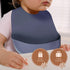 Silicone Bibs For Babies- BPA-Free Waterproof Bib With Pocket- Dishwasher Safe Feeding Bib With Food Catcher...
