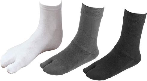 3 Pairs V-Shape Splited Toe Tabi Socks?Flip Flop Tabi Socks...