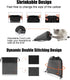 Desing Wish Lightweight Headphone Storage Bag, Portable Headset Carrying Pouch Headphone Case Bag Soft Travel Pouch for Over-Ear Headphones/Gaming...