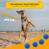 Dog Balls Toys for Aggressive Chewers, Indestructible Durable Bouncy Floating Balls for Dogs to Fetch, Durable Solid Rubber Ball for Training Dog(...
