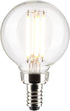 Satco 20524-5.5G16.5/LED/CL/927/120V/E12 S21209 Globe Style Antique Filament LED Light Bulb...